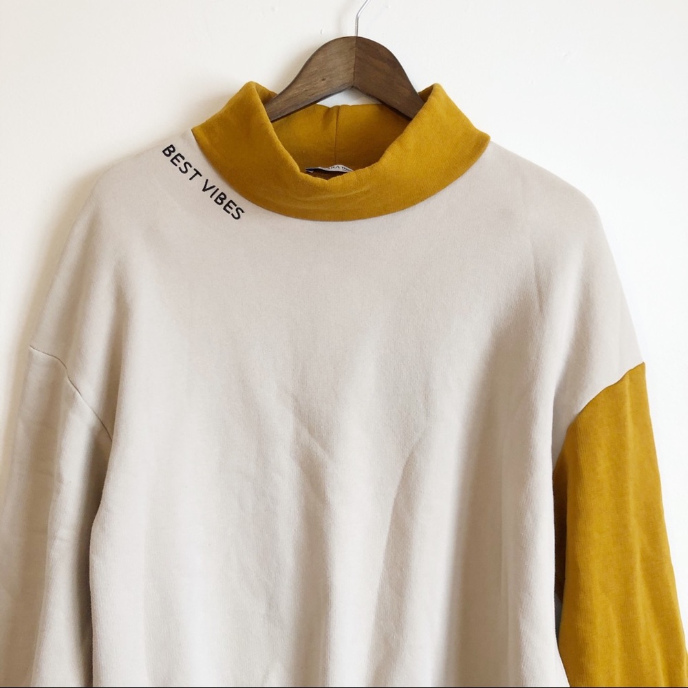 SOLD Zara 90s Best Vibes Bell Long Sleeve Sweater - Picture 9 of 12